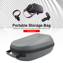 Protective Shockproof VR Gaming Headset Carrying Case Dustproof Storage Virtual Reality Accessories For Oculus Quest 2 2024 - buy cheap
