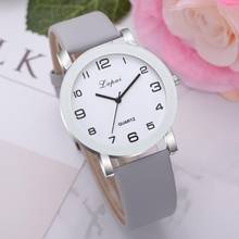 Woman Watch Fashion Simple White Quartz Wrist watches Sport Leather Band Casual Ladies Clocks Women Reloj Mujer orologio donna 2024 - buy cheap