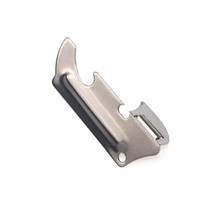 Полированная нержавеющая сталь Finishwith Utili-key, нержавеющая сталь, многофункциональный консервный нож, складной Магнитный нож 2024 - купить недорого