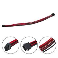 40cm Sleeved Graphics Card PCI-E GPU 8Pin to 6+2 Pin PCI-E Power Extension Cable 2024 - buy cheap