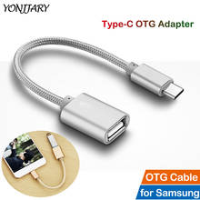 Cable adaptador USB tipo C OTG para Samsung Galaxy S8, S9, S10, S20, S21, Ultra Plus, S10e, Note 8, 9, 10, 20 + 5G, Cable USB C, convertidor OTG 2024 - compra barato