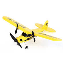 Avião planador de controle remoto, brinquedo elétrico com asa fixa para meninos 2.4g rc 2024 - compre barato