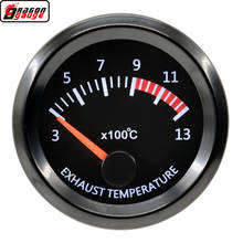 Dragon 2" 52mm Stepper Motor White LED Backlight Auto Car Exhaust Gas Temp EGT Gauge Meter Free Shipping 2024 - buy cheap