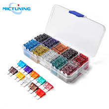 MICTUNING 100pcs ATC/ATO Assorted Standard Blade Fuse Assortment Set Car Truck SUV Boat Automotive Accessories Replacement Fuses 2024 - buy cheap