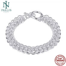 INALIS Circular Twist Connection Cuff Bracelets Women Big White Charm Romantic Bracelet Fit Party Hip Hop Hot Sale Jewelry Gift 2024 - buy cheap