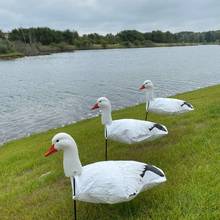 GUGULUZA Hunting Decoy Wind Goose Tyvek EVA Plastic Windsock   Geese decoys for Outdoor Hunting Garden Decoration White Wing 2024 - buy cheap