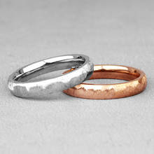 Очаровательные простые матовые обручальные кольца из нержавеющей стали для влюбленных пары обручальные кольца для девушек ювелирные изделия для парней креативный подарок оптовая продажа 2024 - купить недорого