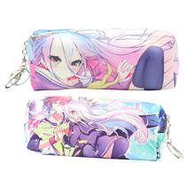 Anime NO GAME NO LIFE Sora Cosmetic Storage Bag Cartoon Pencil Case for Gift & Collection 2024 - buy cheap