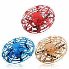 Mini Induction Aircraft UFO Ball Flying Toys Anti-collision LED Suspension Sensing Drone Helicopter Antistress Kids Electric Toy 2024 - buy cheap