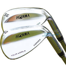 Новые клюшки для гольфа HONMA TOUR WORLD TW-W, клин для гольфа с поворотом на 48-60 градусов, золотой R300 стальной вал, бесплатная доставка 2024 - купить недорого