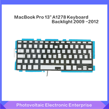 Teclado retroiluminado para MacBook Pro, 13 ", A1278, Reino Unido, 2009, 2010, 2011, 2012 2024 - compra barato