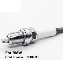 Cowtoвсего платиновая Свеча зажигания для BMW 1 серии 3 серии 5 серии X1 X3 X5 Z4 OE IZFR6H11 (упаковка из 4) 2024 - купить недорого