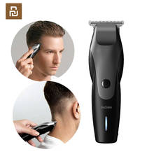 Cortador de cabelo mijia beija-flor elétrico, aparador de cabelo com baixo ruído, carregamento usb, 3 escovas de cabelo, corte preto 2024 - compre barato