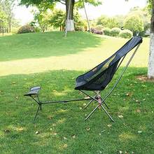 Silla plegable de tela de aluminio para exteriores, muebles ligeros para acampar, Picnic, playa, portátil 2024 - compra barato