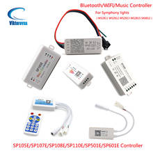 Music/WIFI/Bluetooth-compatible SP105E/SP107E/SP108E/SP110E/SP501E/SP601E Controller for WS2811 WS2812 WS2813 WS2815 SK6812 Led 2024 - buy cheap