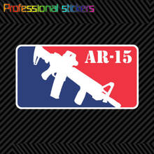 M-16 AR-15 Стикеры высечки наклейка M16 AR15 Высшей лиги Self клейкие виниловые наклейки Стикеры s для мопедов, автомобилей, ноутбуки, телефон, 2024 - купить недорого