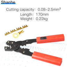 Multifunctional Stripping Pliers Line Pressing Clamp Press Clamp Wiring Terminal Cutters Crimping Tools Pliers 2024 - buy cheap