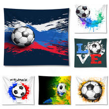 Football Tapestry Bohemian Soccer Wall Hanging Bedspread Dorm Bedroom Home Textiles Decorations 2024 - buy cheap