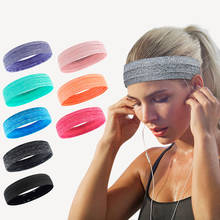 Esportes de corrida bandana de esportes de tênis de yoga hairband absorvente de suor antitranspirante bandana 2024 - compre barato