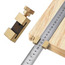 Carpentry DIY Woodworking Angle Scriber Steel Ruler Positioning Block Line Scriber Gauge Aluminum Alloy For Measuring Tools 2024 - buy cheap