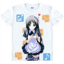 ¡K-on! Camiseta con estampado de Anime Hirasawa Yui Akiyama Mio para hombre, camiseta informal, camisetas de verano para mujer 2024 - compra barato