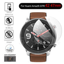 Clear Film Tempered Glass Screen Protector For Xiaomi Huami Amazfit GTR 42 47mm Smart Watch Protective Amazfit GTR Accessories 2024 - buy cheap