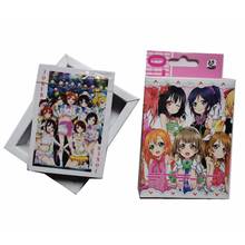 Anime LoveLive Poker Cards Toy Love Live Cosplay Board Game Cards With Box Collection Gift 2024 - buy cheap