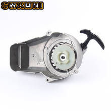 New Aluminum Alloy Easy Pull Start Starter + Flywheel w Claw for 47cc 49cc Pocket Mini Moto Dirt Bike Crosser ATV Quad Minimoto 2024 - buy cheap