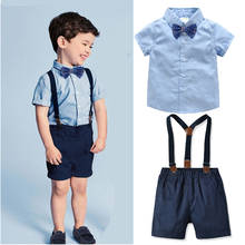 Baby Clothing Sets summer Baby Boys Clothes boys Tops T-shirt+Pants Summer Fashion Casual Boy Clothing boy Formal Clothes 2024 - buy cheap