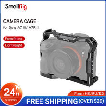 Jaula de cámara de luz SmallRig DSLR Sony A73 A7M3 A7R3 para Sony A7 III A7R III A9, equipo de cámara con montaje de zapata fría, 2918 2024 - compra barato