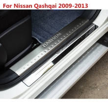 Protetor de soleira para porta automotiva, para nissan qashqai j10 2015-2016 2024 - compre barato