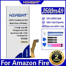 HSABAT 58-000068 3500mAh Battery for Amazon Fire 26S1003-A SD4930 S12-M1-C 26S1003-A SD4930UR Batteries 2024 - buy cheap
