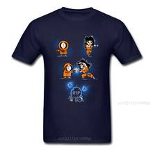 Повседневная футболка Dead Fusion с круглым вырезом, топы на новый год, футболка с коротким рукавом для мужчин, графические обычные футболки из 100% хлопка 2024 - купить недорого