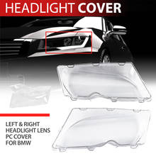 2 Pcs Car Lights Headlight Lens Shell  Lamp Cover Replacement Glass  For BMW E46 318i/320i/ 325i/ 325xi/ 330i/330xi (2002-2005) 2024 - buy cheap