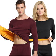 Thermal Underwear Winter Men Women Long Johns Sets Fleece Keep Warm In Cold Weather Size L To 6XL Long Underwewear Set Clothes 2024 - buy cheap