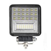 Car led square 126w work light auxiliary truck off-road motorcycle maintenance spotlight  bright durable lights 2024 - buy cheap