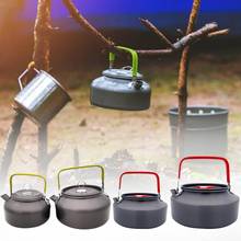 Portable Aluminum Alloy Outdoor Teapot Water Kettle Pot for Camping Picnic Accessories For Travel Camping 2024 - buy cheap