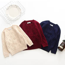 Nova marca meninos meninas suéteres 1-7yrs bebê menina primavera inverno roupas de moda marca crianças roupas 2024 - compre barato