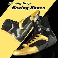 Men Wrestling Shoes Lightweight Boxing Martial Arts Taekwondo Sanda Training Shoes Fighting Wrestling Sneakers Size 35-46 2024 - buy cheap