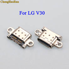 Chenghaoran 1 pces para lg v30 micro mini usb conector de carregamento jack tomada porto carregador doca plug tipo-c tipo c fêmea 2024 - compre barato