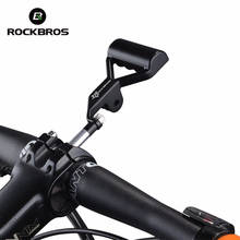 Велосипедный удлиненный держатель ROCKBROS, алюминиевый сплав, для спидометра, телефона, аксессуар для велосипеда, увеличенное крепление 2024 - купить недорого