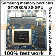 NVidia-tarjeta gráfica GTX de 980M, 8G, Original, nueva, N16E-GX-A1, GTX980M, para Dell Alienware 17, M18X, M17X, R2, R3, R4 /HP /MSI/ Clevo 2024 - compra barato