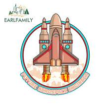 EARLFAMILY-pegatinas gráficas para coche, 13x10,9 cm, para el futuro ingeniero aeroespacial, calcomanía de nave espacial, refrigerador, portátil, VAN, motocicleta 2024 - compra barato