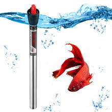 Aquecedor submersível para aquário, aquecedor de aço inoxidável com controle de temperatura ajustável para peixes e tartarugas 50-500w 2024 - compre barato