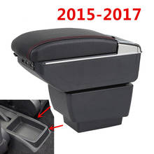 For Skoda Fabia 2015-2017 Armrest Box Car Center Storage Box With Cup Holder Arm Rest Rotatable Car-styling Interior Accessories 2024 - buy cheap