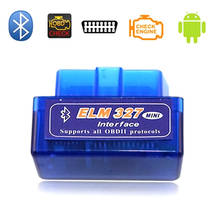2021 Mini Elm327 Bluetooth OBD2 V1.5 Car Diagnostic Tool ELM 327 V 1.5 Diagnostic Car Scanner For Android Real PIC18F25K80 Chip 2024 - buy cheap