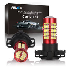 AILEO-bombillas LED ámbar PY24W, luz de señal de giro DRL para Range Rover Sport 2010-2012, para BMW E90, E91, E92, E93, Mercedes Benz W221 2024 - compra barato