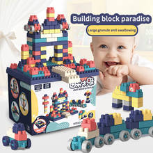 Large Particle Building Blocks Amusement Park Children's Educational Toys for Boys Girls Assembling DIY Barreled Building Blocks 2024 - buy cheap