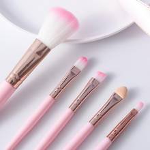 5Pcs Makeup Brushes Set Eye Shadow Foundation Powder Eyeliner Eyelash Lip Make Up Brushes  Cosmetic Beauty Tool Kit Hot 2019 2024 - buy cheap
