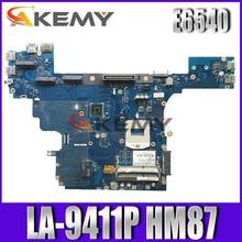 LA-9412P motherboard High quality For E6540 Laptop motherboard CN-00C96W 00C96W 0C96W VALA1 LA-9412P E6540 mainboard 100% Tested 2024 - buy cheap